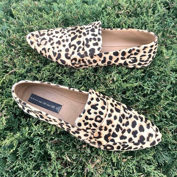 Steve Madden Women's Brown‎ and Tan Animal Print Loafer Flats Size 10 Shoes - Picture 16 of 17